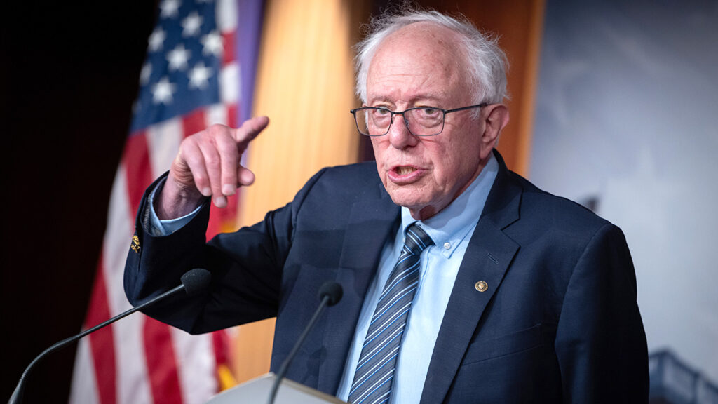 Bernie Sanders unveils plan to take 50% stake in AI companies for government wealth fund